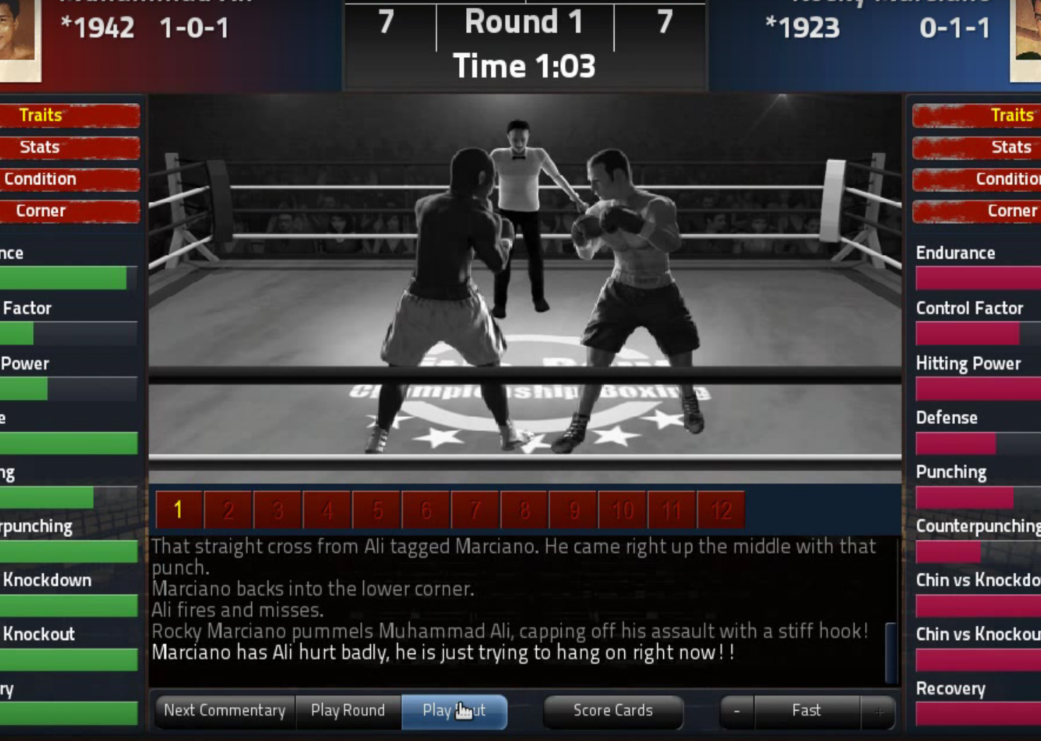 Title Bout Championship Boxing Game